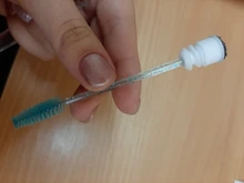 Eyebrow-Brush-Tube Crystal Sparkling-Bling Diamond Disposable Dust-Proof Replaceable