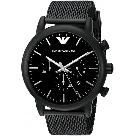 Часы Emporio Armani кожаный ремень для мужчин AR1968 | Наручные часы