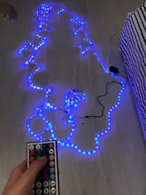 RGB Tape Diode Led-Light-Strip Decoration Neon Ribbon Flexible Waterproof RGBWW for 5M