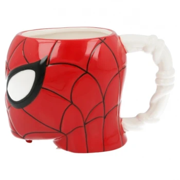 

CERAMIC 3D HEAD MUG 14 OZ SPIDERMAN