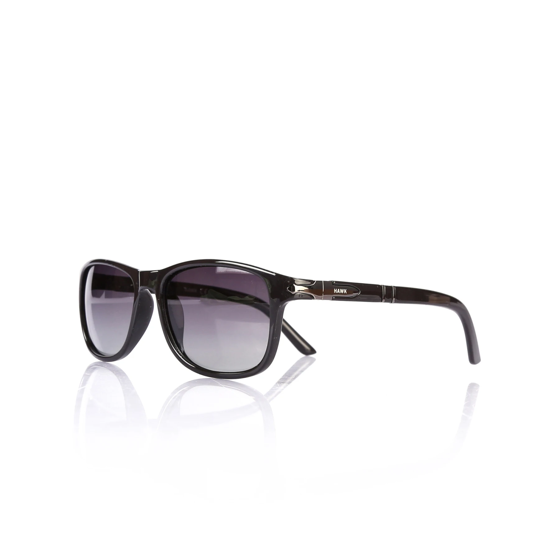 

Men's sunglasses hw 1663 03 bone black unspecified 55 -- hawk