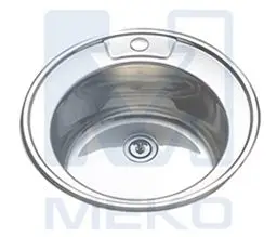 

Washing врезная d490 * 0,6-160,3.5 "полиров. + siphon to