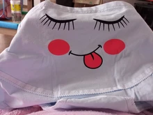 Bragas de maternidad para mujer, ropa interior para embarazadas con dibujos animados, calzoncillos lindos