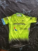 ASTANA-camisetas rojas de ciclismo para hombre, camisetas de manga corta para Motocross, bicicleta de montaña, descenso, bicicleta de carretera y de carreras, 19D, 2021