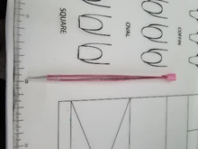 Palo de silicona de acero inoxidable con relieve, pinzas de cabeza recta de presión, lámina adhesiva con diamantes de imitación, 2 cabezales, herramientas de arte de uñas, 1 ud.