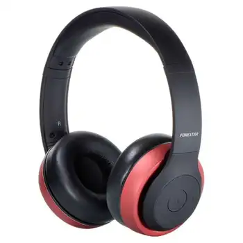 

Headphones fonestar harmony-r black/red-bt 4.2-rechargeable battery-jack 3.5 for use with cord function-. Hands
