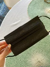 50-400 Uds desechables máscara no tejida 3 capas filtro Anti polvo Smog transpirable gasa máscara negro adulto cara boca máscaras