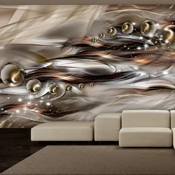 

Wall mural-Brown Shoal - 250x175 cm