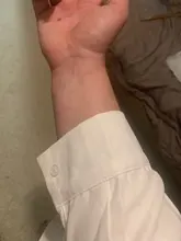 White Blouse Official-Tops Green Shirt Spring-Pocket Oversized Blusas Long-Sleeve Lizkova