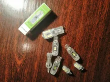 Luz LED para Interior de coche, lámpara de cuña de 12V, T10 W5W, superbrillante, polaridad libre, protección de plástico, smd, para puerta de lectura