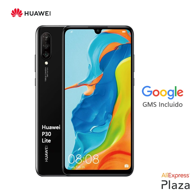  Huawei P30 Lite (4 hard gb RAM 128 hard gb ROM Google Android posted free) [Mobile phone Spanish Ve