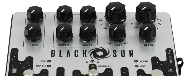 Thermion Black Sun роторный Phaser педаль эффектов для электрогитары