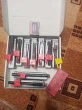 Lathe Turning-Tool-Holder Carbide-Inserts Boring-Bar 12mm Shank with for Operations 9set