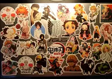 50 Uds la quintaesencia de quintillizos Pegatinas de teléfono para motocicleta patinetas portátil equipaje lápiz Pegatinas de Anime