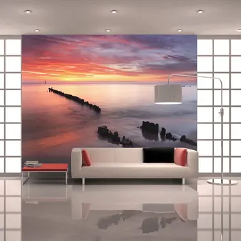 

Wall mural-Dawn on the Baltic Sea-450x270 cm