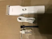 ENCHEN-cortadora de pelo eléctrica para hombres y niños, afeitadora inalámbrica recargable por USB con peine ajustable