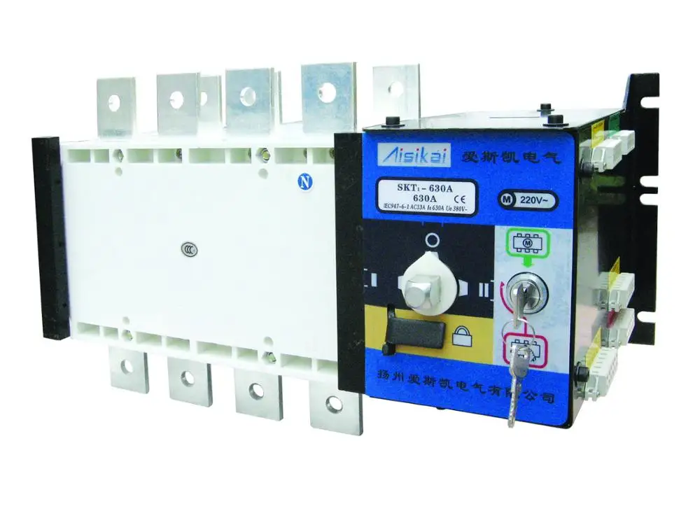 ATS 630A 4P Aisikai Genset автоматический переключатель передачи набор дизельных