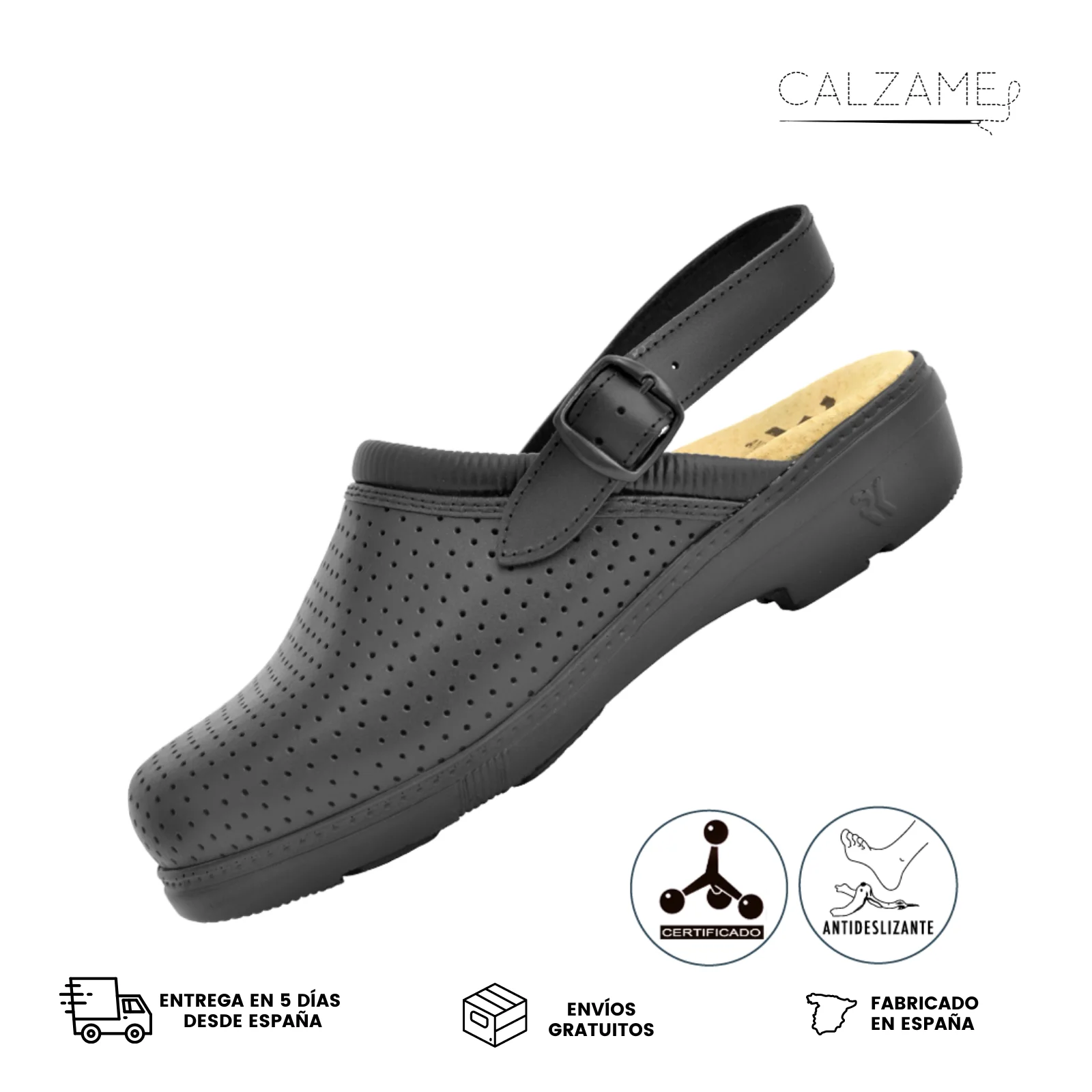 para sanitario, Especial personal sanitario, Calzado, Zueco antidelizante, Certificado, RK 915 TT Zueco ergonómico con tira ajustable| | - AliExpress