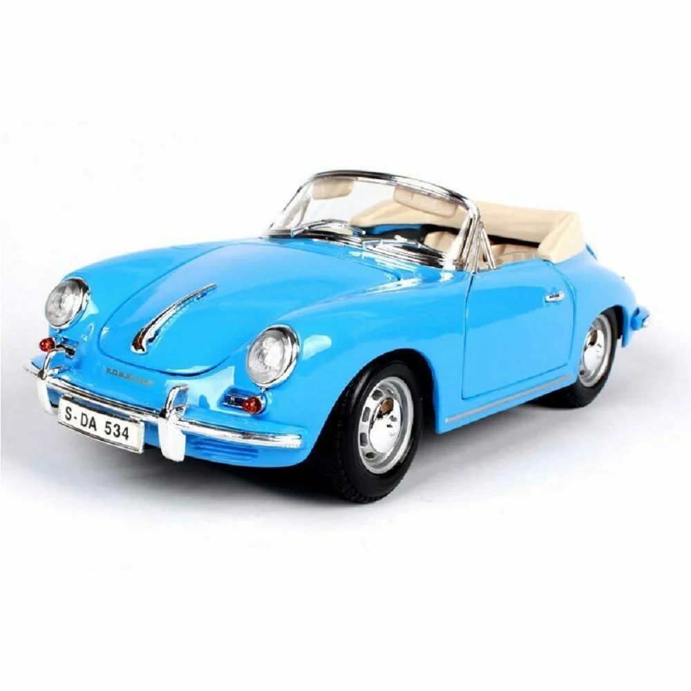 

Bburago 1:18 Porsche 356B Cabriolet Diecast Car Model New in Box