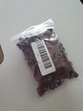 COSCELIA 100 unids/set bandas de lijado cortadores para la máquina de fresado de uñas de manicura brocas para fresadora de broca para uñas de arte herramienta