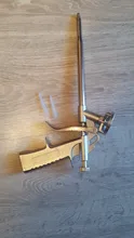 PISTOLA DE PULVERIZACIÓN expansible de espuma de poliuretano