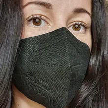 Mascarilla facial protectora de 5 capas, respirador con filtro FPP2, FPP3, FFP3, reutilizable, CE FFP2, 100 Uds.