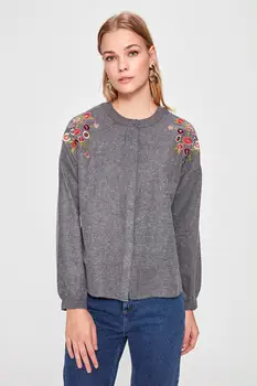 

Trendyol Flower Pattern Shirt TWOAW20GO0340
