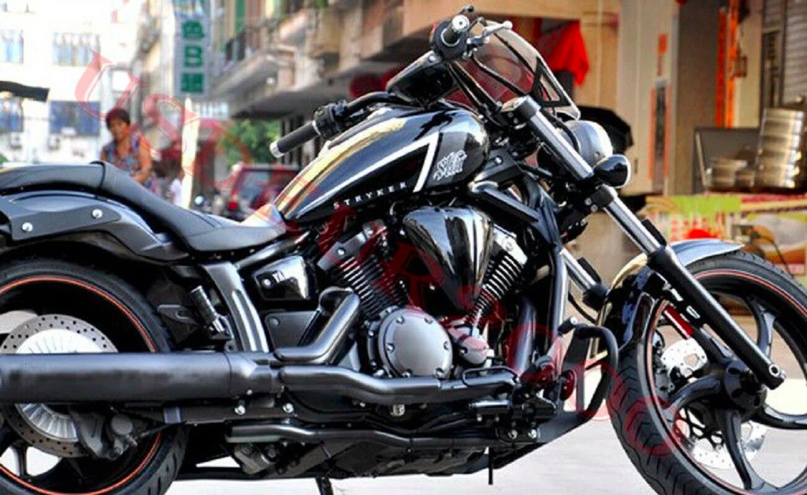 Highway Engine Guard Crash Protector Bar for Yamaha Stryker 1300 XVS1300 2011-
