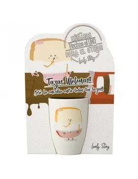 

Cup with message from LOVELY STORY®We're made for each other.