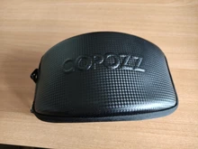 COPOZZ-Gafas de esquí con funda y lente amarilla, lentes de esquí esféricas antivaho, para esquiar, para hombre y mujer, gafas de nieve + lente + caja