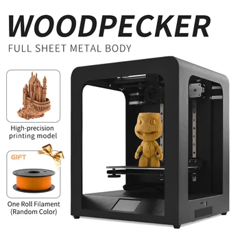 

2020 New 3D printer Woodpecker's full metal frame With linear guide high precision and large size plug and play, quick printing