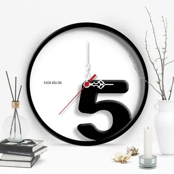 

Personalized Different Design Wooden Wall Clock (30 cm.)-22