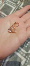 Pendientes de gota de plata S925 para mujer, gota de agua, Circonia cúbica rosa, joyas de compromiso para novia, pendiente colgante CCE624