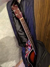 Funda impermeable para guitarra acústica, 40 / 41 pulgadas, 600D, Oxford