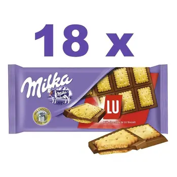 

Milka LU tablet 87g, box with 18x87g