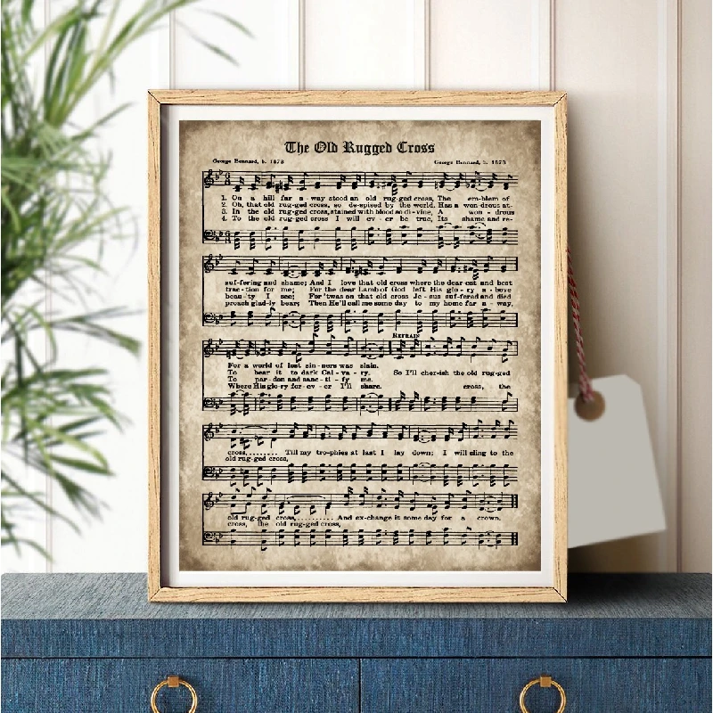 Vintage Sheet Music Canvas Prints