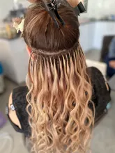 Moresoo-extensiones de cabello humano con queratina, máquina de cabello Remy ondulado prepegado, 40G/50S, fusión fría, extensiones de cabello Real