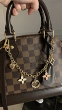 Chain-Strap Light Bag-Decoration Shoulder-Replacement-Parts Four-Leaf Silver Metal Gold