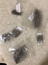 2 metros oro rodio Color pulsera de forma de corazón collar de cadenas de enlace para suministros de fabricación de la joyería DIY arte hecho a mano accesorios