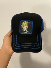 Gorra de malla con estampado de DRAGON BALL para hombre y mujer, gorro de malla con estampado de DRAGON BALL NARUTO, Snapback, Gorra de béisbol de algodón Hip Hop, unisex