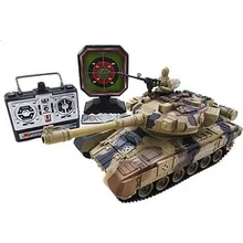 Радиоуправляемый танк с мишенью HouseHold Russia T-90- YH4101D-6