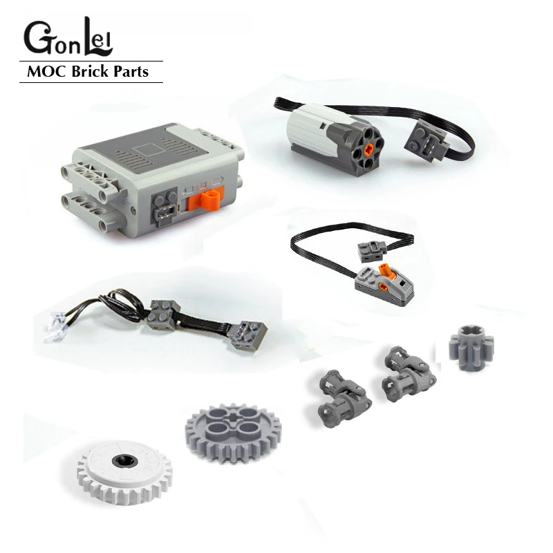 Lego Technic Set Motor Power Functions 8293 Building Blocks Motor