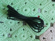 Universal 20ft/6 metros de longitud de Cable de extensión de 10M para la Seguridad Camera DC CCTV 12V adaptador de corriente de CC de 5,5x2,1mm macho