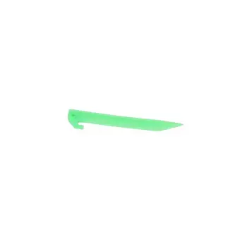 

Pack of 6 Tent Pegs plastic 22.5cm glow in the dark