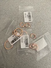 Pendientes de plata de ley 925 con circón azul y rosa brillante para mujer, joyería de aniversario para el Día de San Valentín