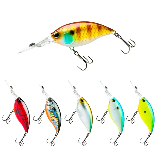 7.5cm 22.5g Fishing Lure Crankbait Wobbler Lure Long Cast Deep Diving  Floating Long Lip Noise Ocean Fishing Artificial Hard Bait