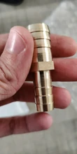 Adapters Pipe-Fitting Water-Gas-Oil Brass 16-19mm-Hose Barb Hosetail Straight-Reducing-Reducer