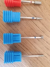 Cabezales de lijado Exfoliante para piel fina, brocas de diamante para pulir uñas, máquina para quitar cutículas, 1 Uds.