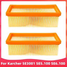 

HEPA Filter Replacement For Karcher SE3001 SE 2001 SE5.100 SE6.100 Vacuum Cleaner Spare Parts Accessories 6.414-498.0