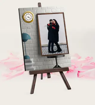 

Personalized Photo Şovaleli Table Clock-4